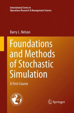 Couverture de l’ouvrage Foundations and Methods of Stochastic Simulation