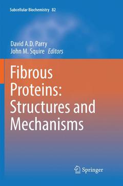 Couverture de l’ouvrage Fibrous Proteins: Structures and Mechanisms