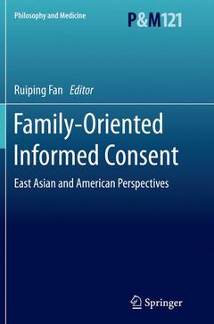 Couverture de l’ouvrage Family-Oriented Informed Consent