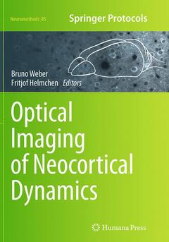 Couverture de l’ouvrage Optical Imaging of Neocortical Dynamics