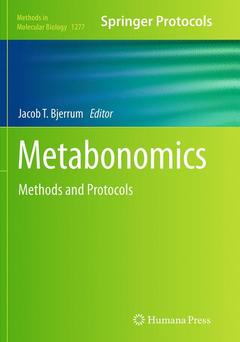 Couverture de l’ouvrage Metabonomics