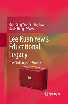 Couverture de l’ouvrage Lee Kuan Yew's Educational Legacy