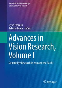 Cover of the book Advances in Vision Research, Volume I