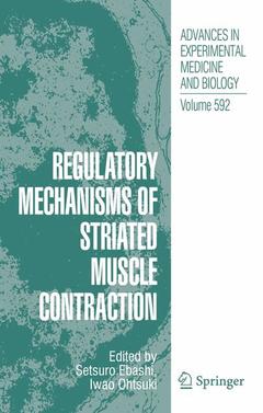 Couverture de l’ouvrage Regulatory Mechanisms of Striated Muscle Contraction