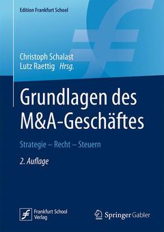 Cover of the book Grundlagen des M&A-Geschäftes