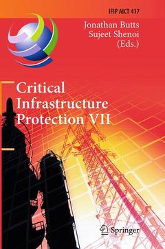 Couverture de l’ouvrage Critical Infrastructure Protection VII