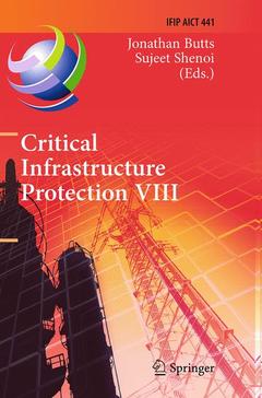 Couverture de l’ouvrage Critical Infrastructure Protection VIII