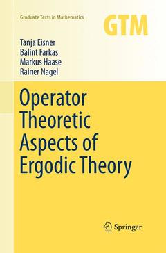 Couverture de l’ouvrage Operator Theoretic Aspects of Ergodic Theory