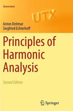 Couverture de l’ouvrage Principles of Harmonic Analysis