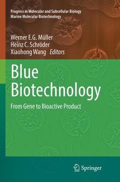 Couverture de l’ouvrage Blue Biotechnology