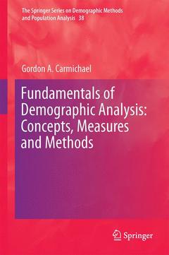 Couverture de l’ouvrage Fundamentals of Demographic Analysis: Concepts, Measures and Methods