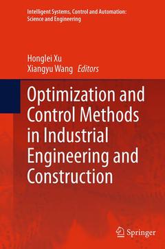 Couverture de l’ouvrage Optimization and Control Methods in Industrial Engineering and Construction