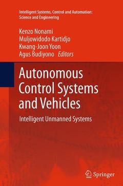 Couverture de l’ouvrage Autonomous Control Systems and Vehicles
