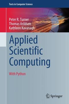 Couverture de l’ouvrage Applied Scientific Computing