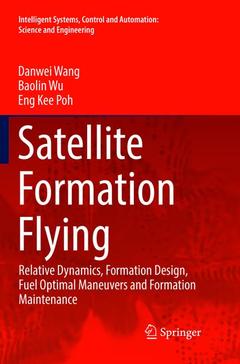 Couverture de l’ouvrage Satellite Formation Flying