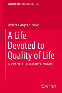 Cover of the book A Life Devoted to Quality of Life
