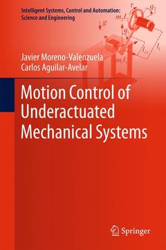 Couverture de l’ouvrage Motion Control of Underactuated Mechanical Systems
