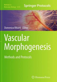 Couverture de l’ouvrage Vascular Morphogenesis