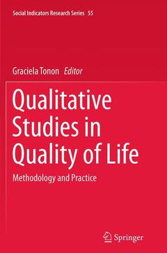 Couverture de l’ouvrage Qualitative Studies in Quality of Life