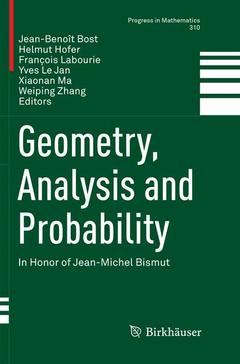 Cover of the book Geometry, Analysis and Probability