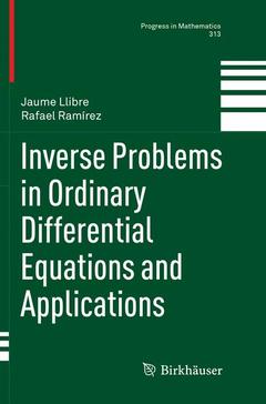 Couverture de l’ouvrage Inverse Problems in Ordinary Differential Equations and Applications