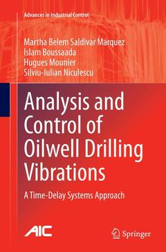 Couverture de l’ouvrage Analysis and Control of Oilwell Drilling Vibrations