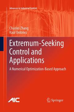 Couverture de l’ouvrage Extremum-Seeking Control and Applications