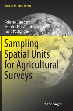 Couverture de l’ouvrage Sampling Spatial Units for Agricultural Surveys