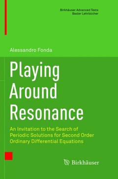 Cover of the book Playing Around Resonance 