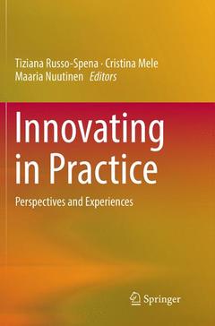 Couverture de l’ouvrage Innovating in Practice