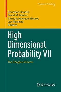 Couverture de l’ouvrage High Dimensional Probability VII