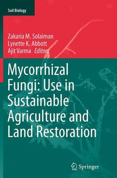 Couverture de l’ouvrage Mycorrhizal Fungi: Use in Sustainable Agriculture and Land Restoration