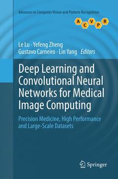 Cover of the book Deep Learning and Convolutional Neural Networks for Medical Image Computing