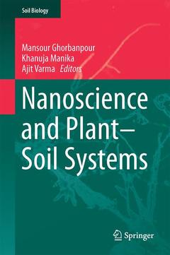 Couverture de l’ouvrage Nanoscience and Plant-Soil Systems