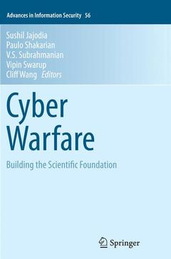 Couverture de l’ouvrage Cyber Warfare