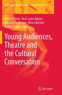 Cover of the book Young Audiences, Theatre and the Cultural Conversation
