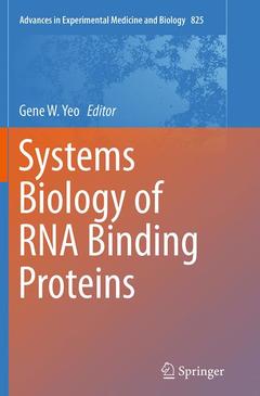 Cover of the book Systems Biology of RNA Binding Proteins