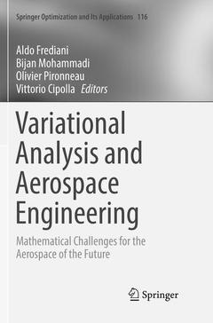 Cover of the book Variational Analysis and Aerospace Engineering