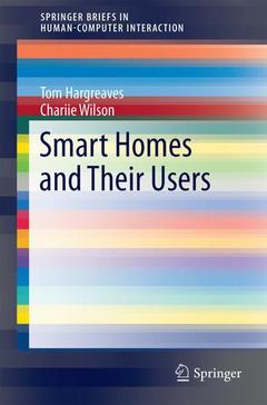 Couverture de l’ouvrage Smart Homes and Their Users 