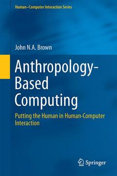 Couverture de l’ouvrage Anthropology-Based Computing