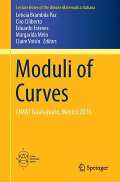 Couverture de l’ouvrage Moduli of Curves