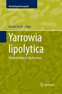 Cover of the book Yarrowia lipolytica