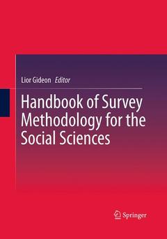 Couverture de l’ouvrage Handbook of Survey Methodology for the Social Sciences