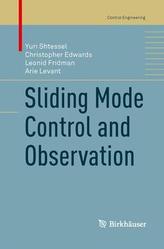Couverture de l’ouvrage Sliding Mode Control and Observation