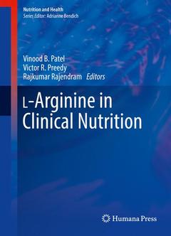 Couverture de l’ouvrage L-Arginine in Clinical Nutrition