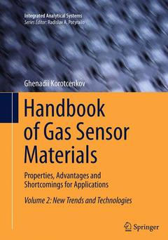 Couverture de l’ouvrage Handbook of Gas Sensor Materials