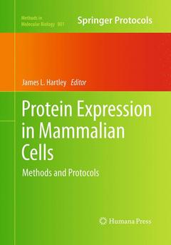 Couverture de l’ouvrage Protein Expression in Mammalian Cells