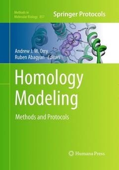 Couverture de l’ouvrage Homology Modeling