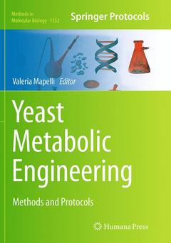 Cover of the book Yeast Metabolic Engineering