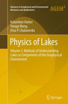 Couverture de l’ouvrage Physics of Lakes